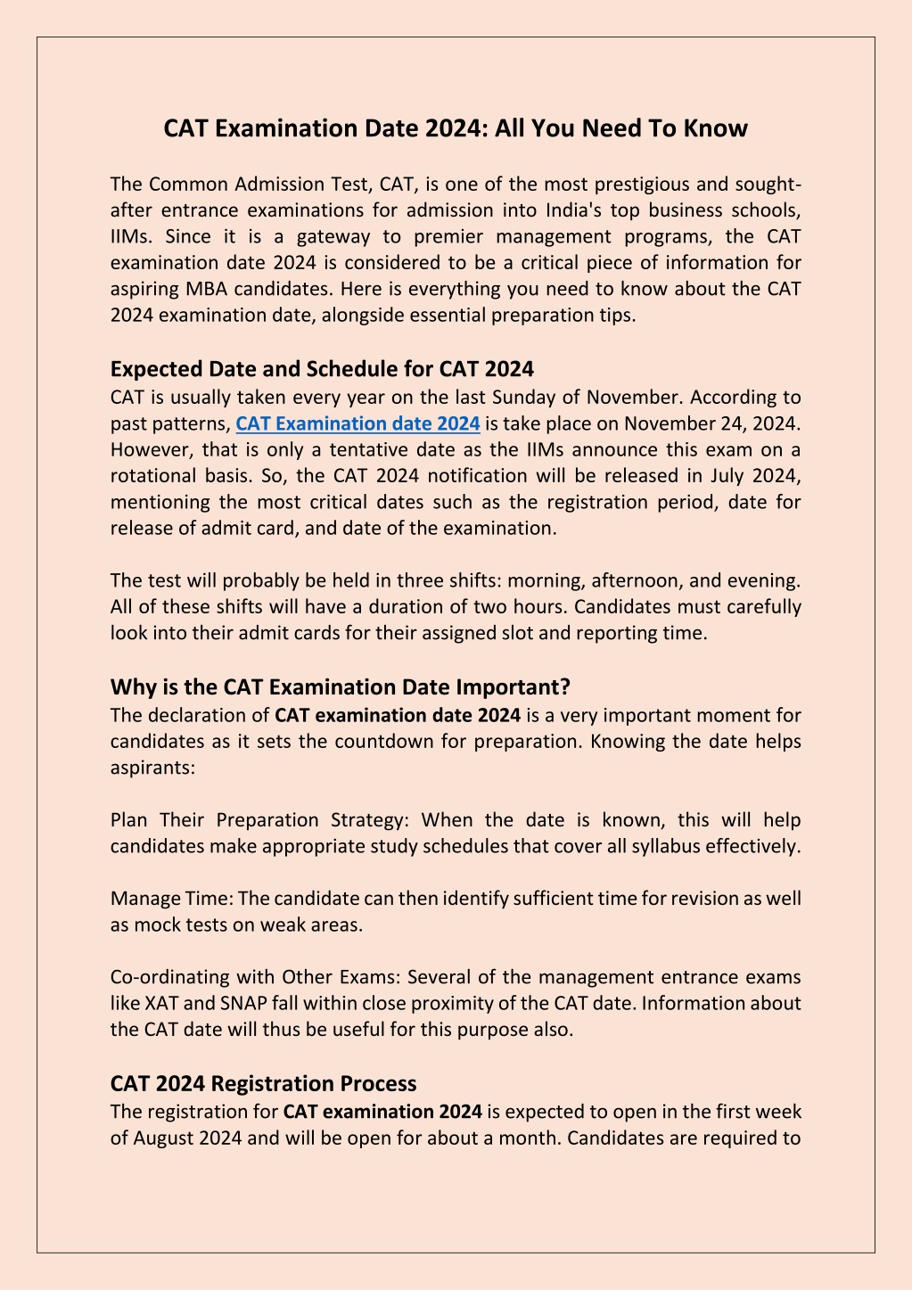 cat examination date 2024 all you need to know l.w