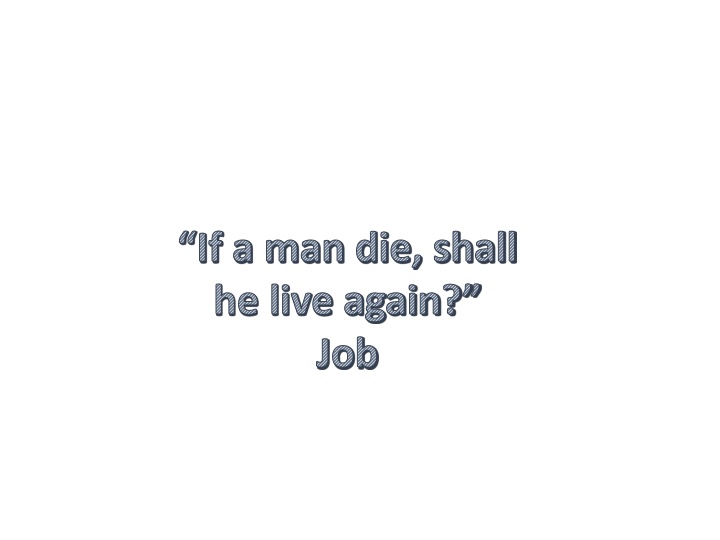 Reflections on Life, Death, and Hope from the Book of Job