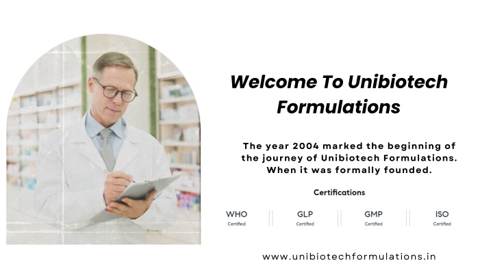 welcome to unibiotech formulations n.w