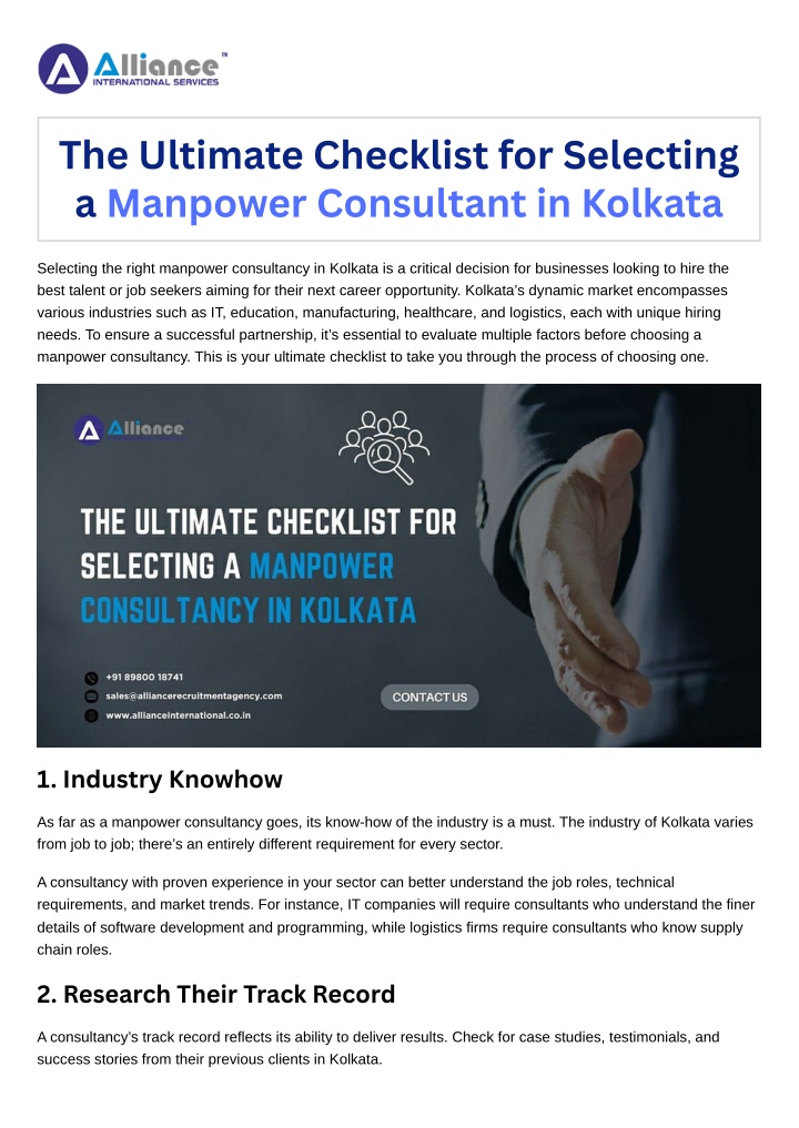 the ultimate checklist for selecting a manpower n.w