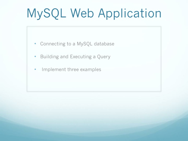 Connecting to MySQL Database Using PHP MySQL Improved Extension