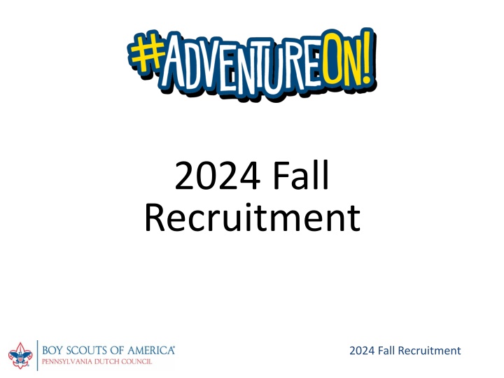 2024 Fall Recruitment Strategies for Cub Scouts