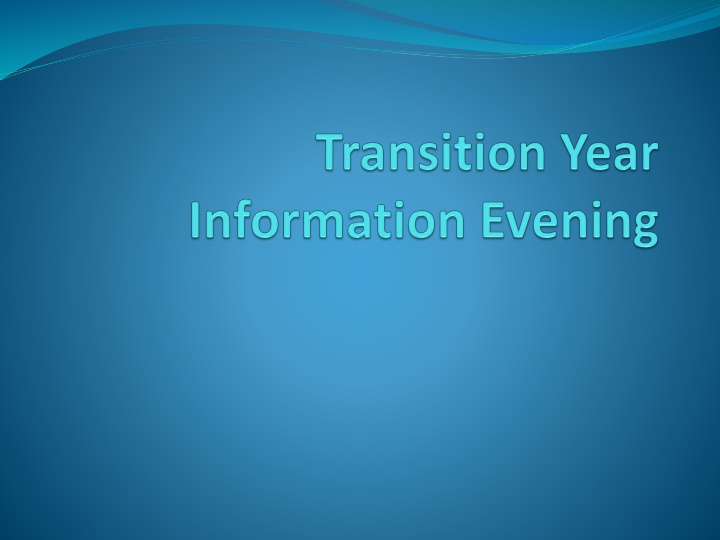 Comprehensive Overview of Transition Year Program