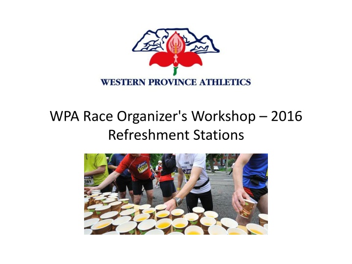Best Practices for Organizing Refreshment Stations at Race Events