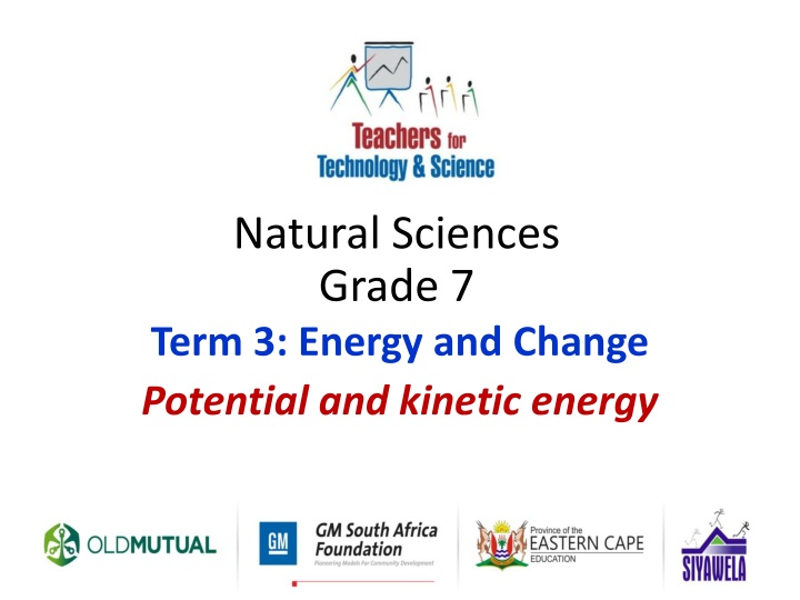 Potential Energy in Grade 7 Natural Sciences