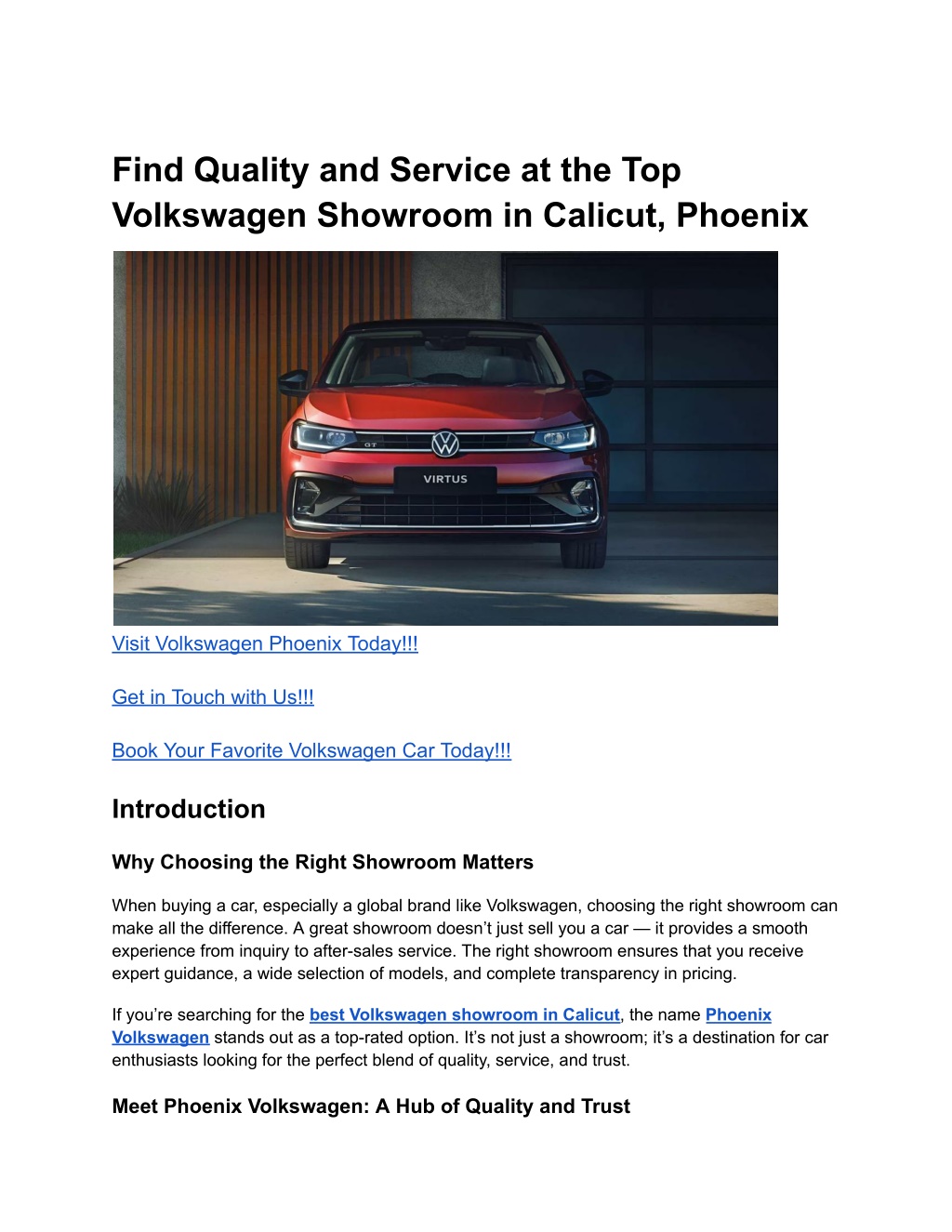 find quality and service at the top volkswagen l.w