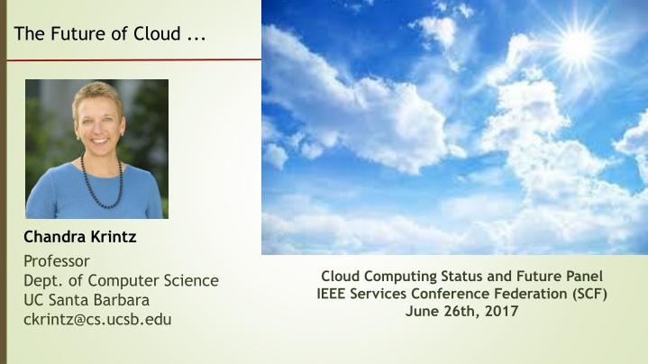 The Future of Cloud Computing: Challenges and Potential Directions