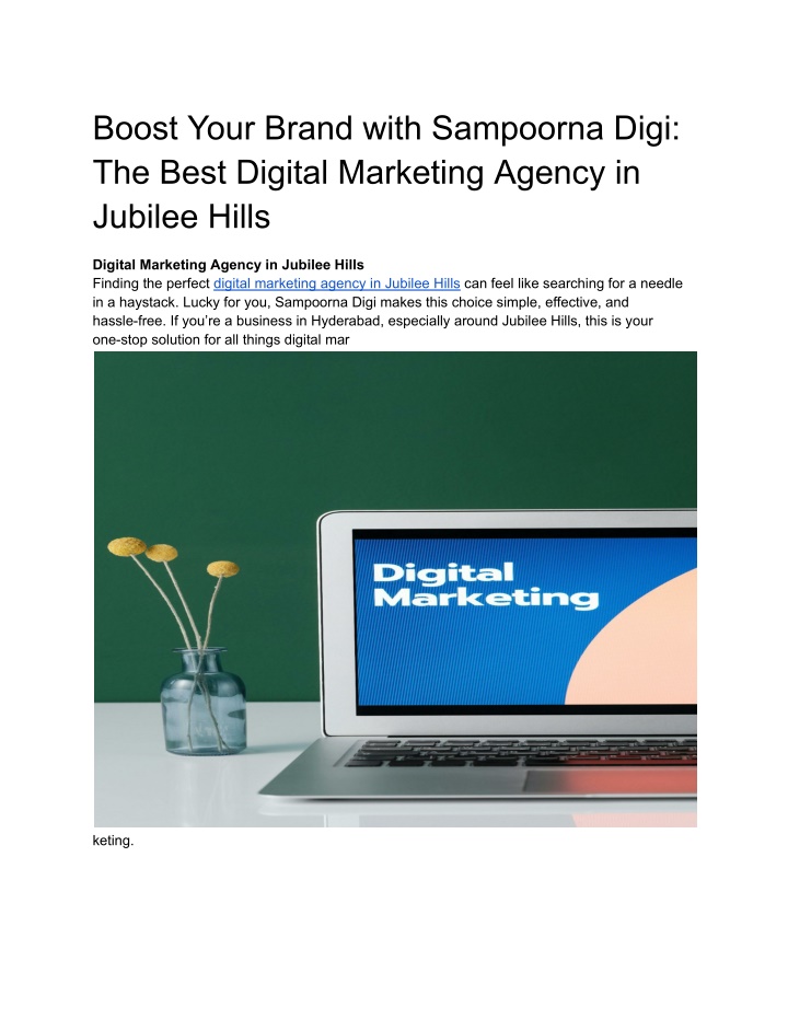 boost your brand with sampoorna digi the best n.w