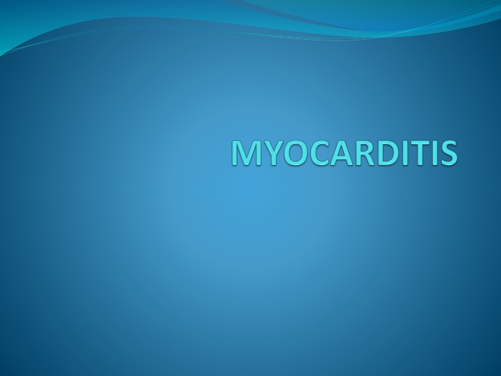 Myocarditis: Causes, Pathology, and Epidemiology