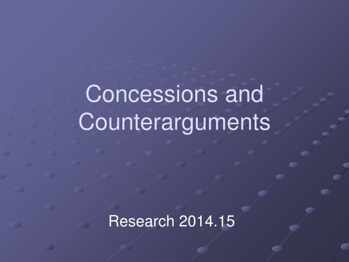 Mastering Concessions and Counterarguments in Writing