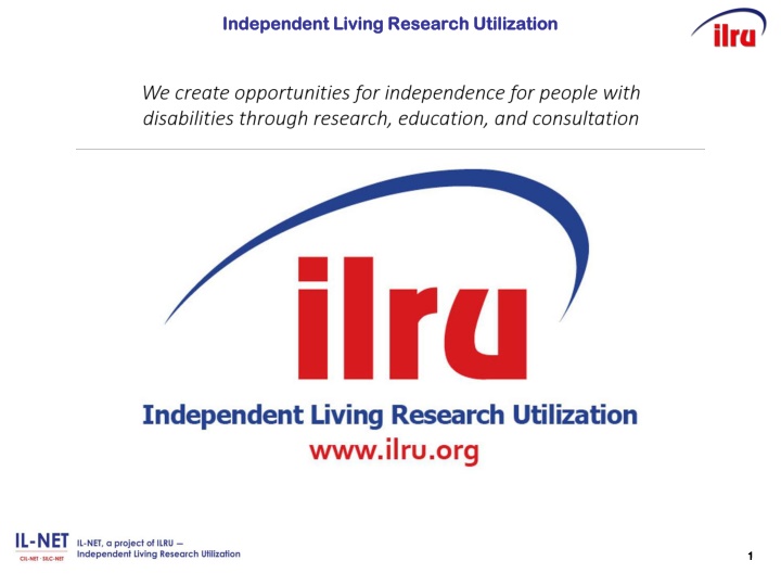 Peer Mentor Program in Independent Living Research
