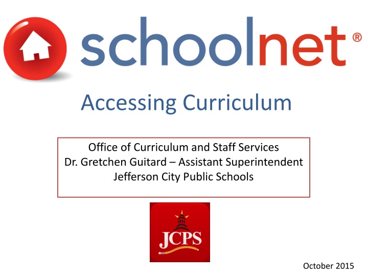 Accessing Curriculum Tools at Jefferson City Public Schools