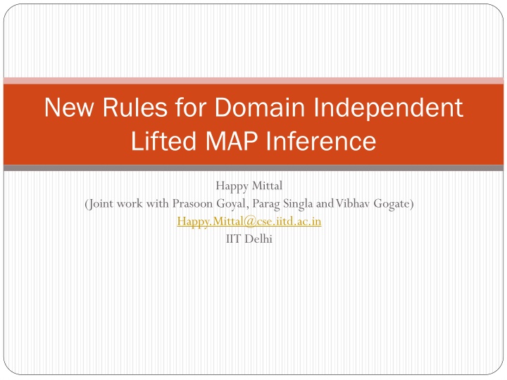 New Rules for Domain-Independent Lifted MAP Inference