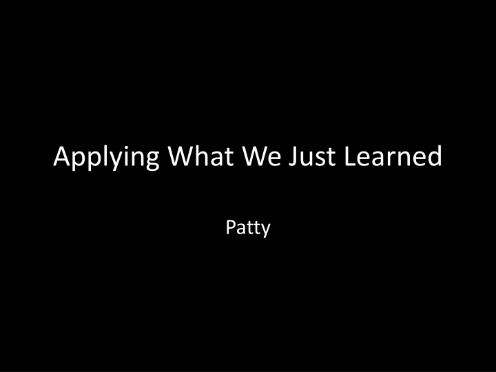 Challenges in Healthcare System: Lessons from Patty's Story