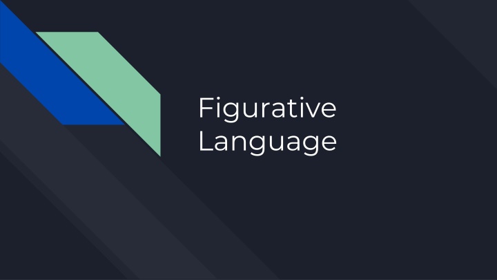 Figurative Language: Similes, Metaphors, and Imagery