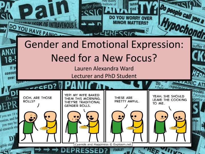 Gender and Emotional Expression: A New Perspective on Identity and Mental Health