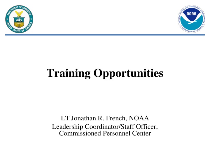 Leadership Training Opportunities for NOAA Personnel