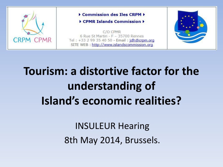 The Impact of Tourism on Island Economies