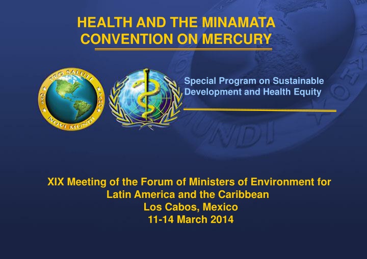 Promoting Health and Sustainability: The Minamata Convention on Mercury