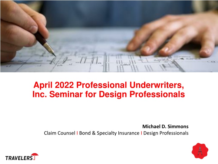 Insurance Seminar for Design Professionals - April 2022