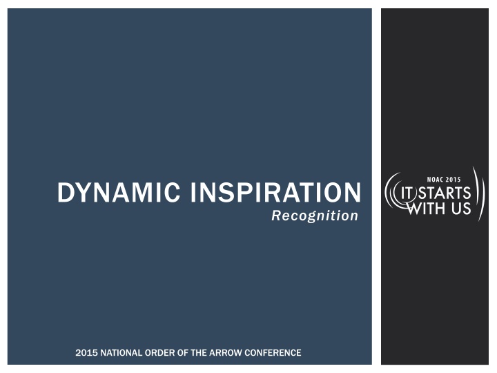 Recognition and Inspiration at 2015 National Order of the Arrow Conference