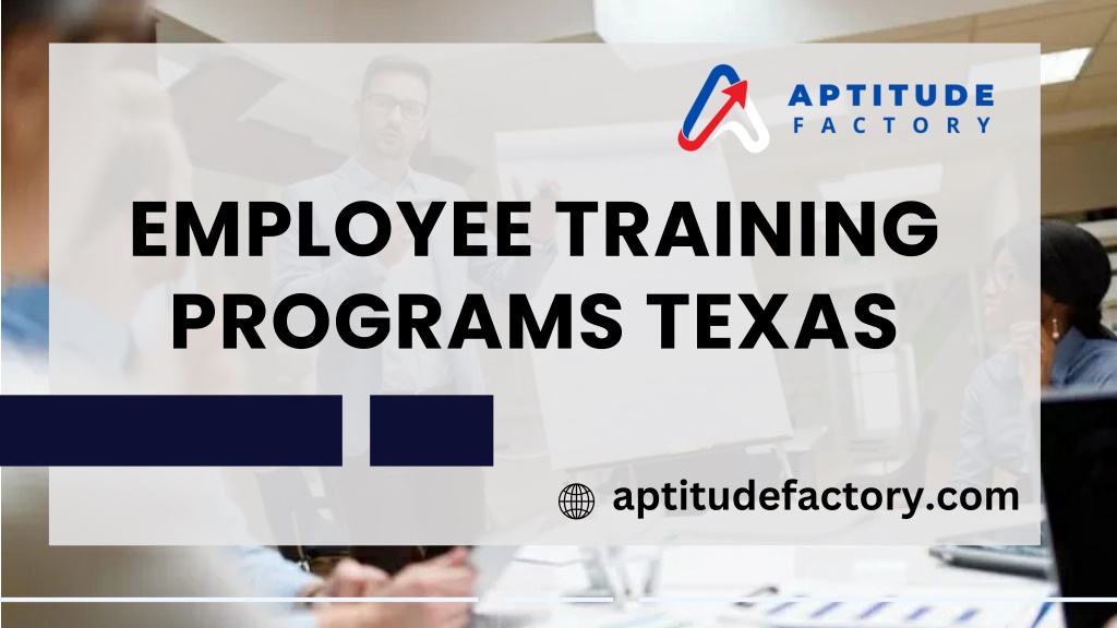 employee training programs texas l.w