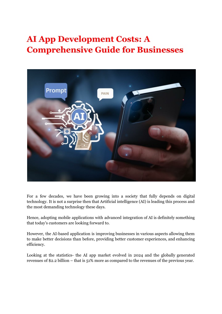 ai app development costs a comprehensive guide n.w