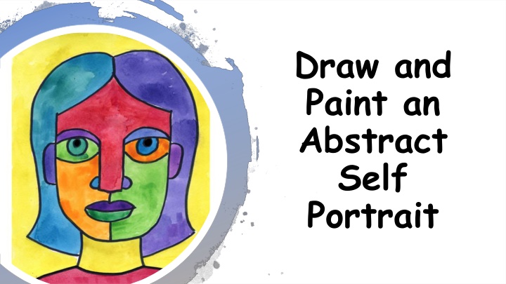 Abstract Self Portrait Painting Guide