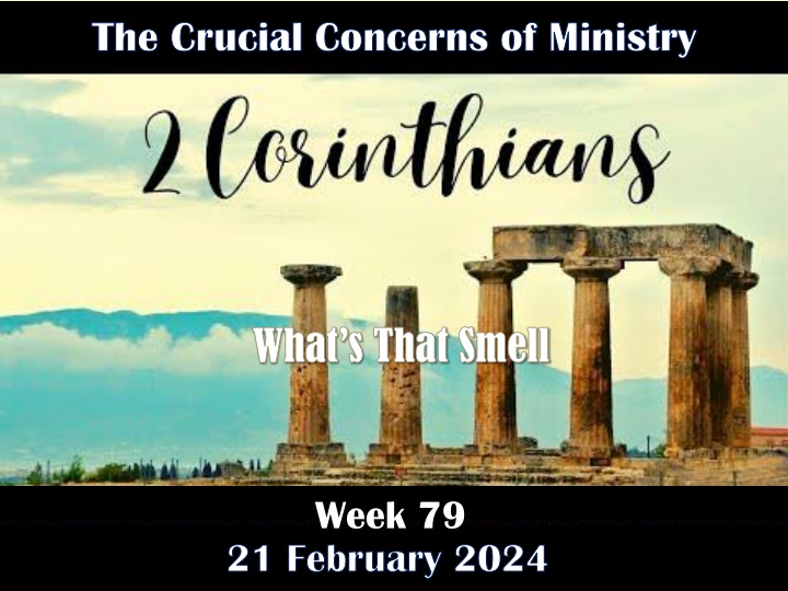 Paul's Ministry in 2 Corinthians: Lessons in Authenticity and Struggle