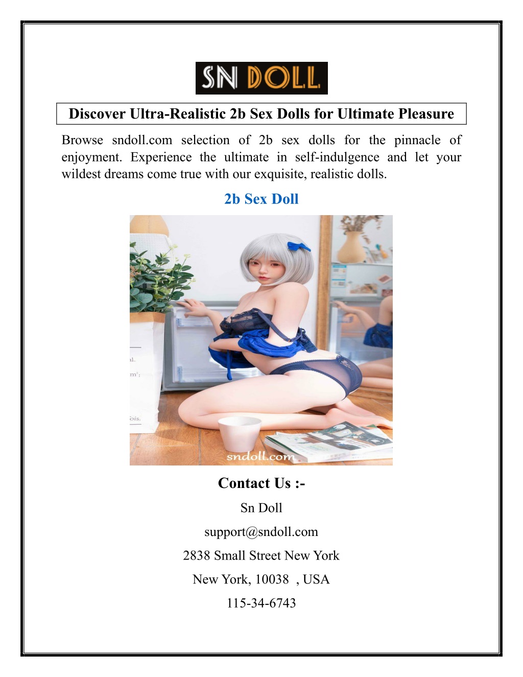 discover ultra realistic 2b sex dolls l.w