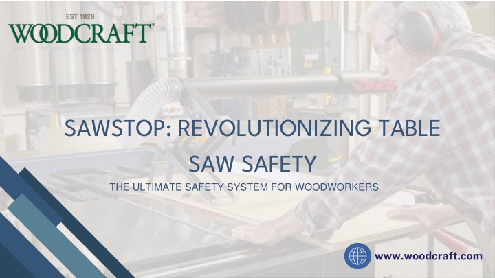SawStop Revolutionizing Table Saw Safety