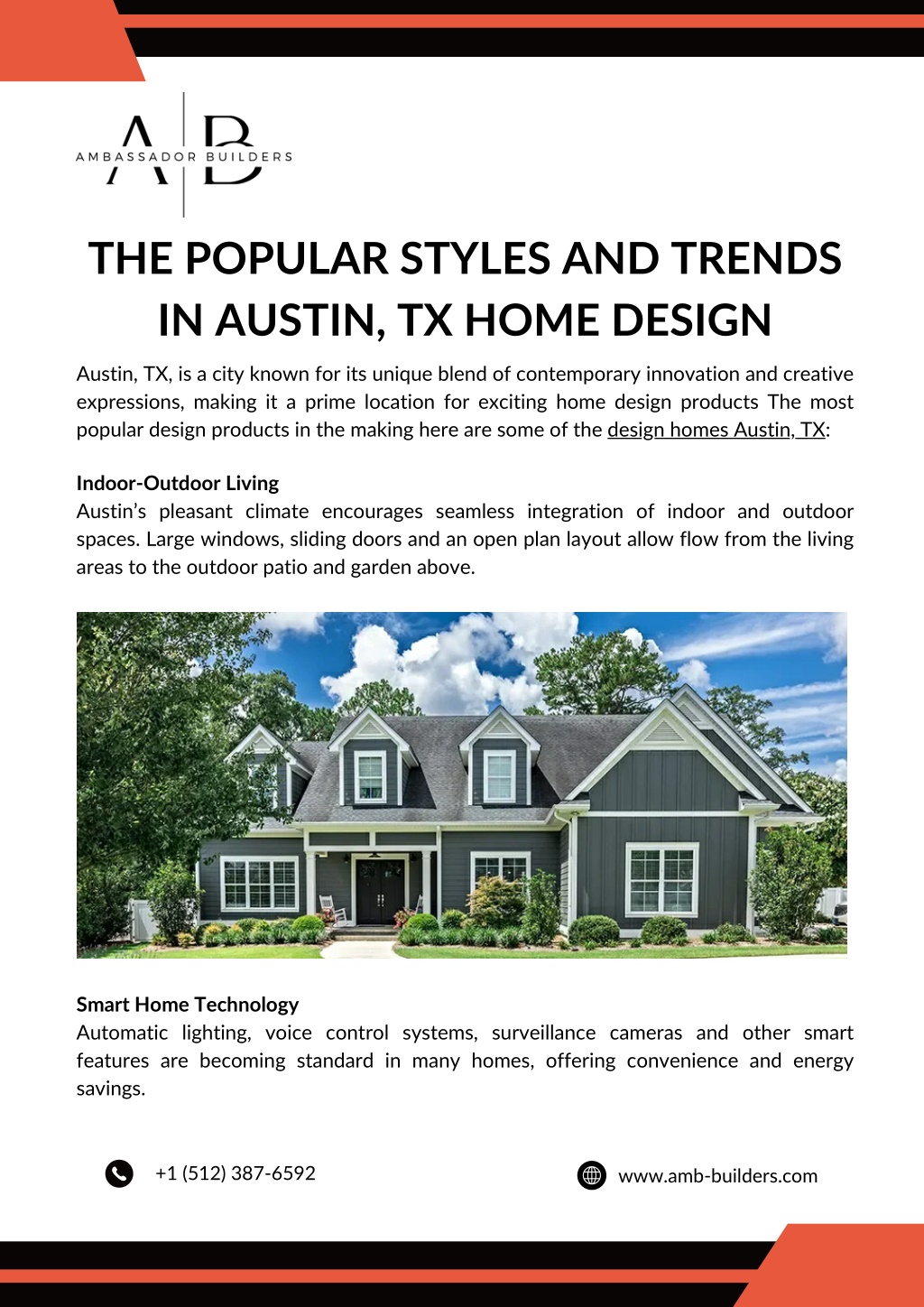 the popular styles and trends in austin tx home l.w