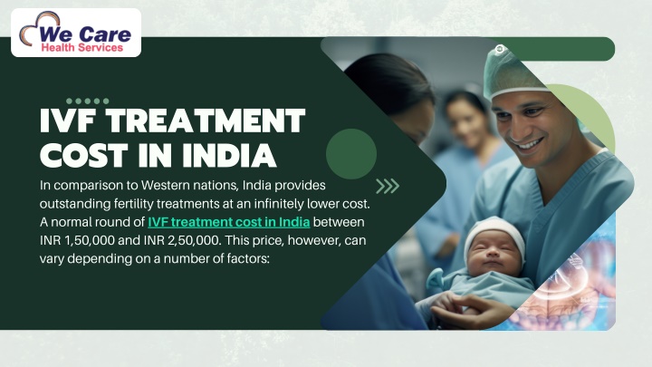 ivf treatment cost in india in comparison n.w