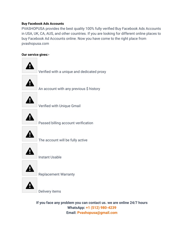 buy facebook ads accounts pvashopusa provides n.w