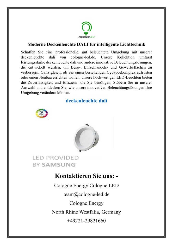 moderne deckenleuchte dali f r intelligente n.w