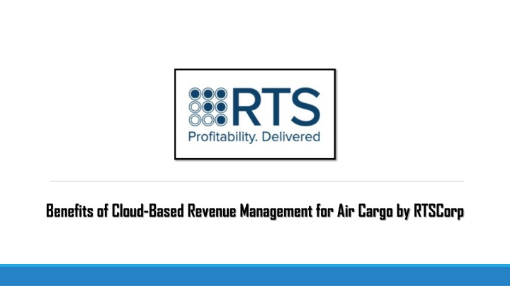 benefits of cloud based revenue management n.w