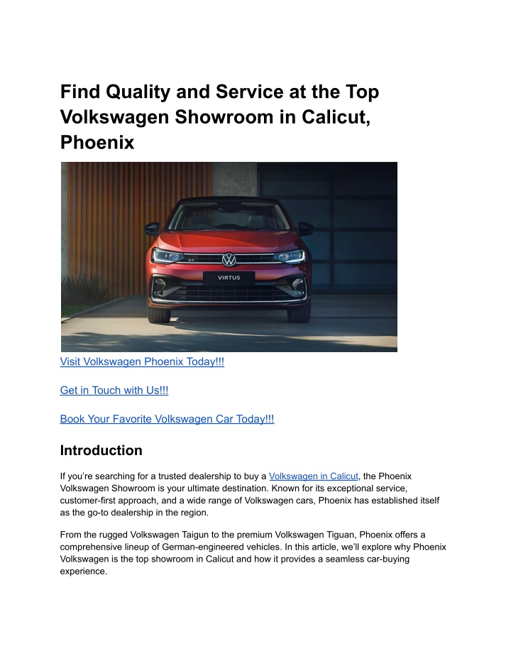 find quality and service at the top volkswagen n.w