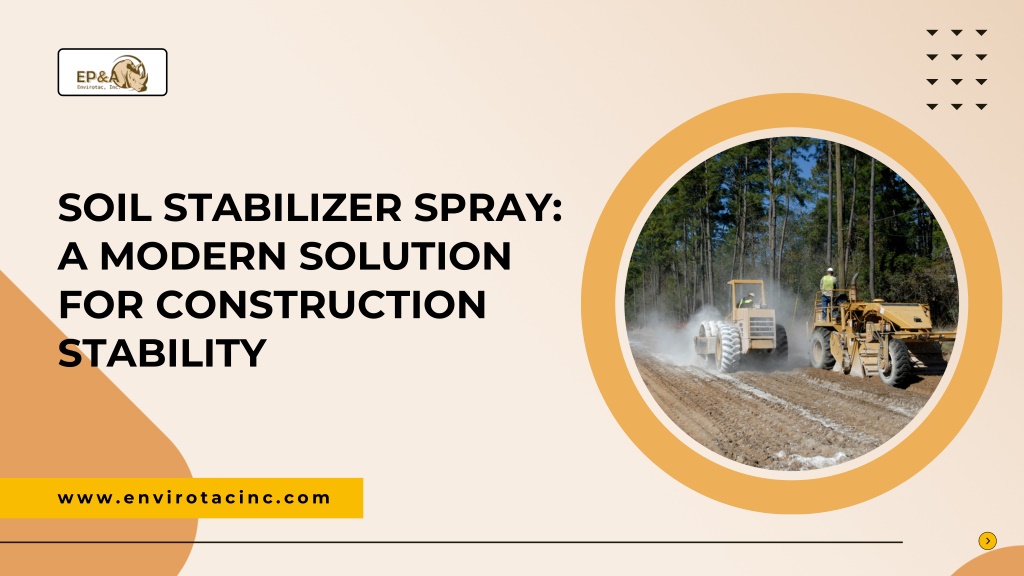 soil stabilizer spray a modern solution l.w