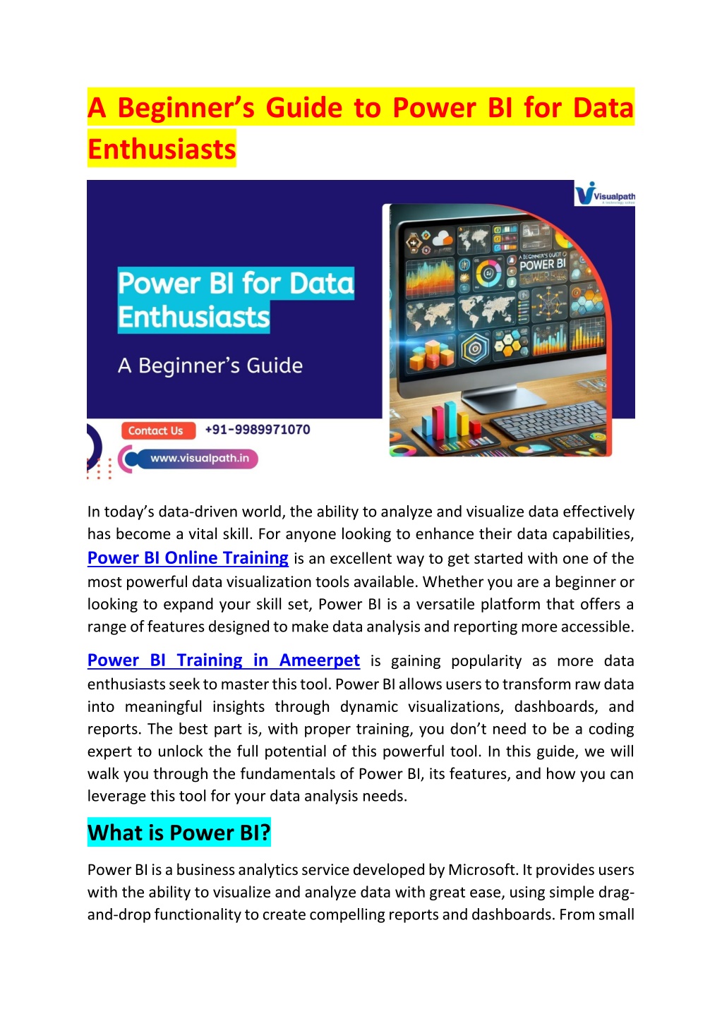 a beginner s guide to power bi for data l.w