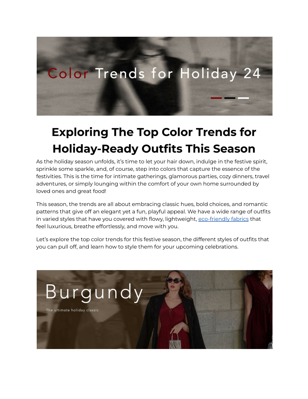 exploring the top color trends for holiday ready l.w