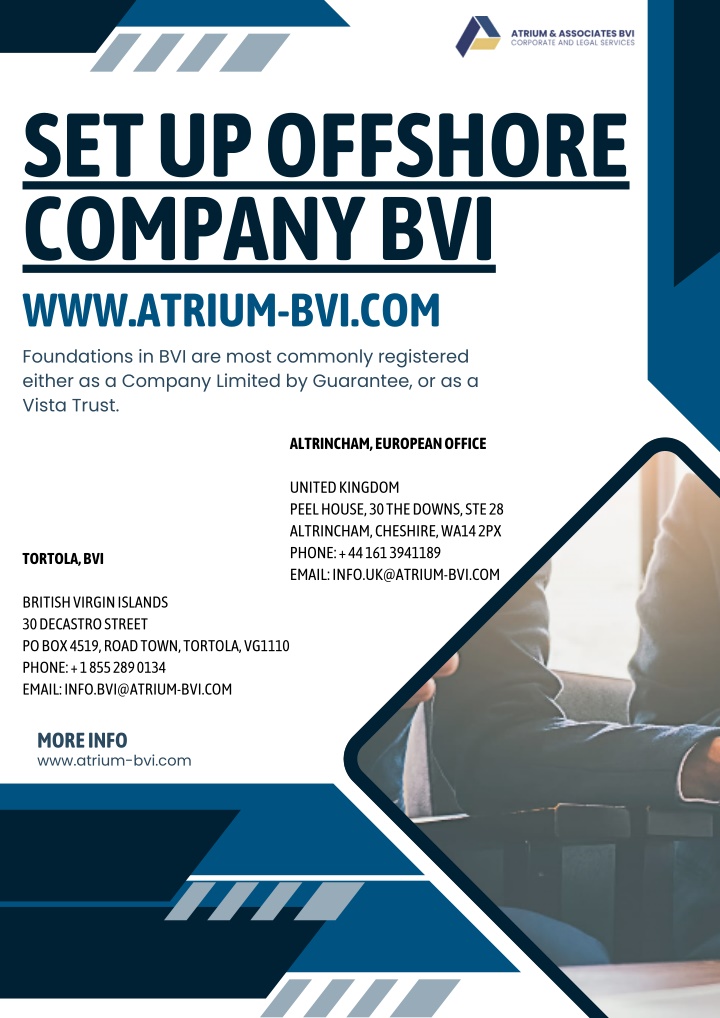 set up offshore company bvi www atrium n.w