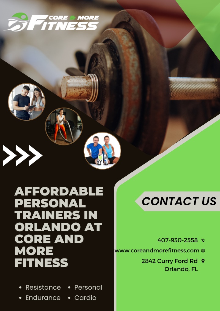 affordable personal trainers in orlando at core n.w