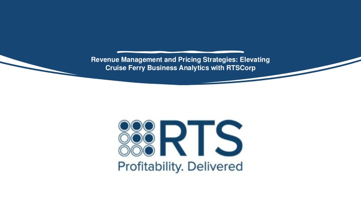 revenue management and pricing strategies n.w