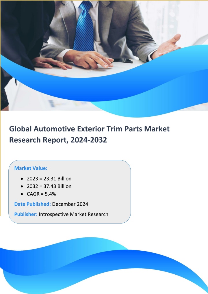 global automotive exterior trim parts market n.w