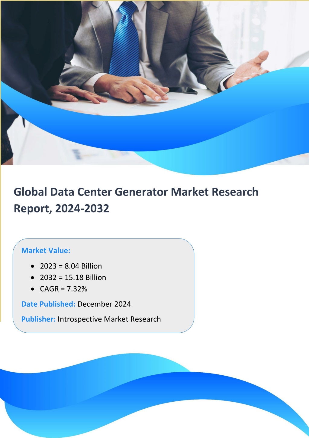 global data center generator market research l.w