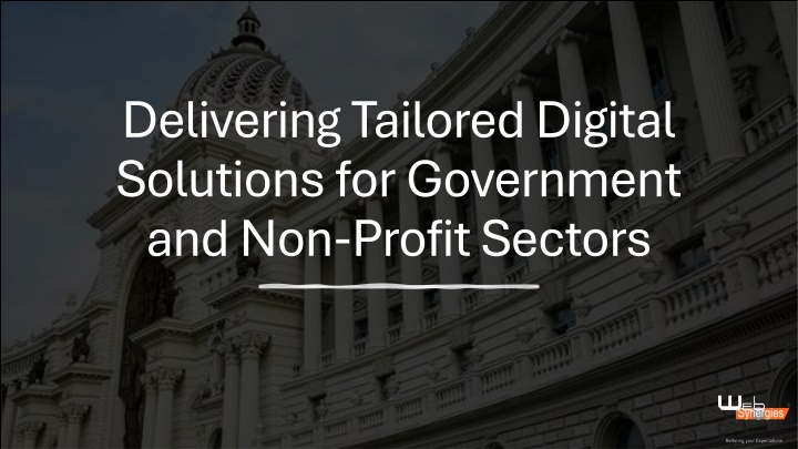 delivering tailored digital solutions n.w