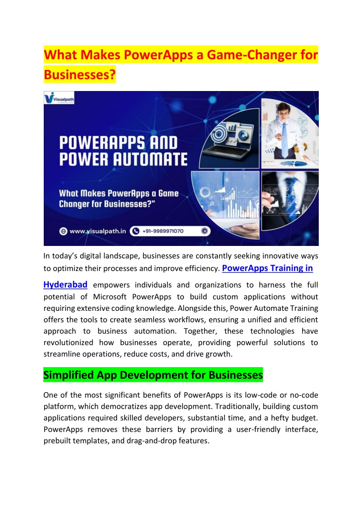 what makes powerapps a game changer for businesses n.w