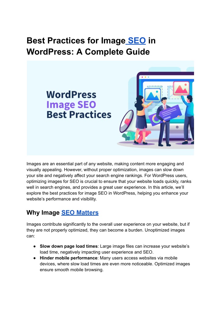 best practices for image seo in wordpress n.w