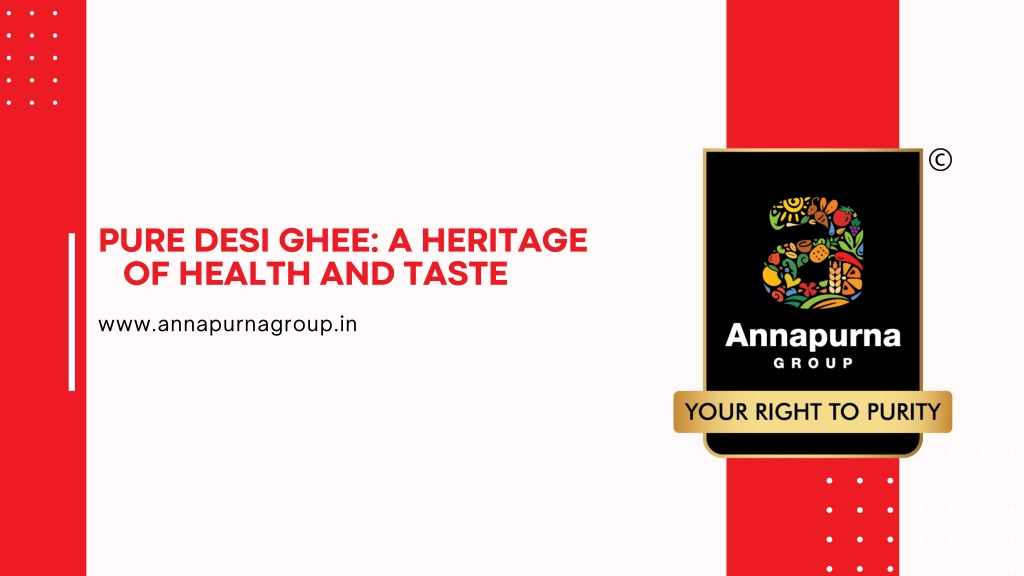 pure desi ghee a heritage of health and taste l.w