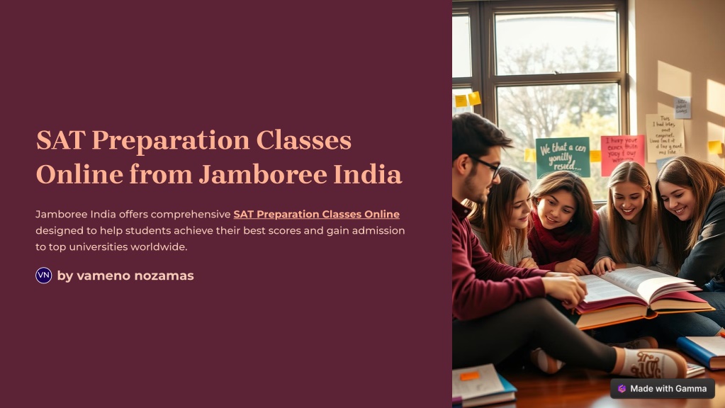 sat preparation classes online from jamboree india l.w